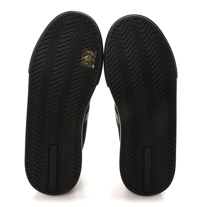 Prada Nylon Gabardine Studded Low Top Sneakers 39 Black 6 of 9