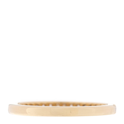 Tiffany 18K Yellow Gold Diamond Soleste Half Eternity Band Ring 50 5.5 3 of 5