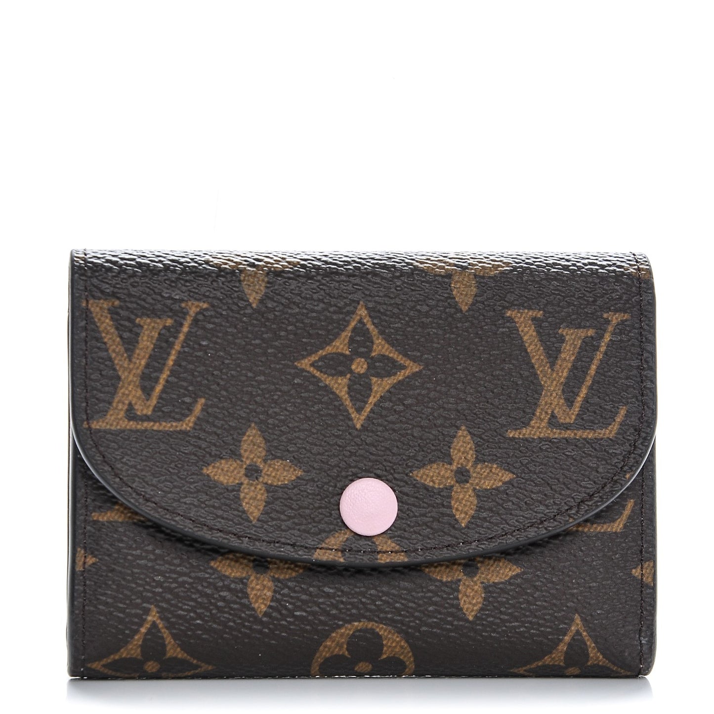 Monogram Rosalie Coin Purse Rose Ballerine