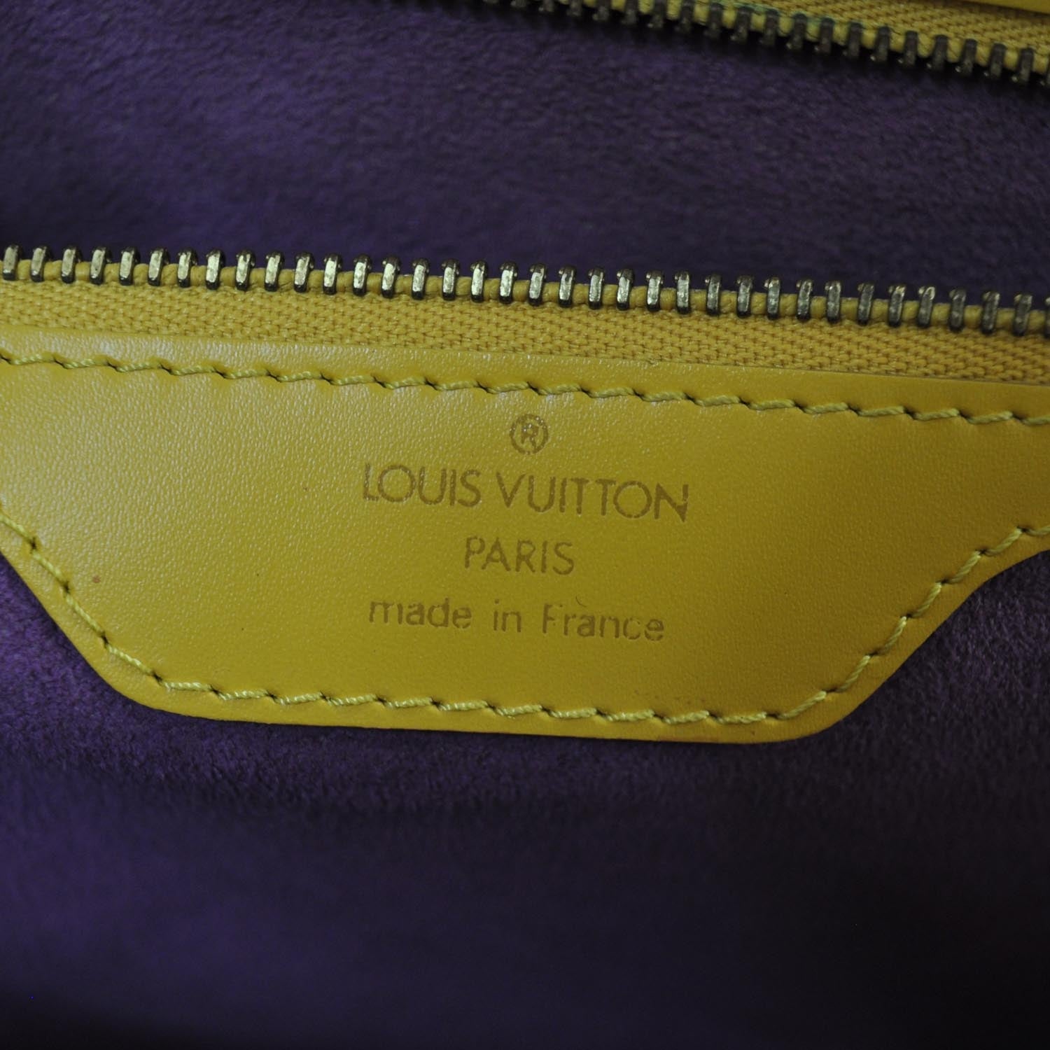 Louis Vuitton Epi Saint Jacques Long Straps Yellow 7 of 8
