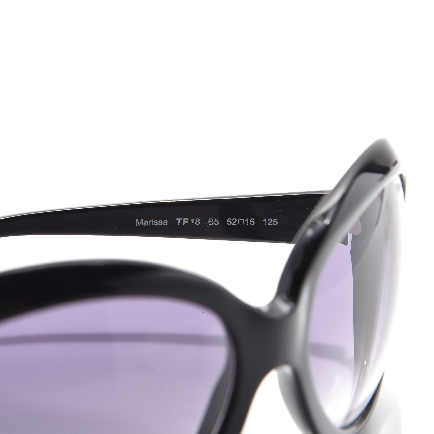 Tom Ford Marissa Sunglasses TF18 Black 5 of 9