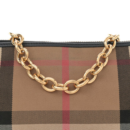 Burberry Derby House Check Abingdon Convertible Clutch Black 7 of 11