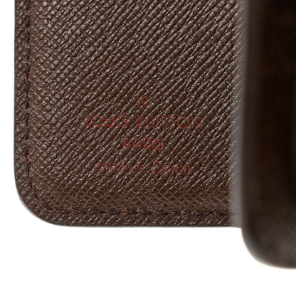 Louis Vuitton Damier Ebene Zippe Zipped Compact Wallet 7 of 9