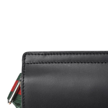 Gucci GG Supreme Monogram Web Belt Bag Black 11 of 15