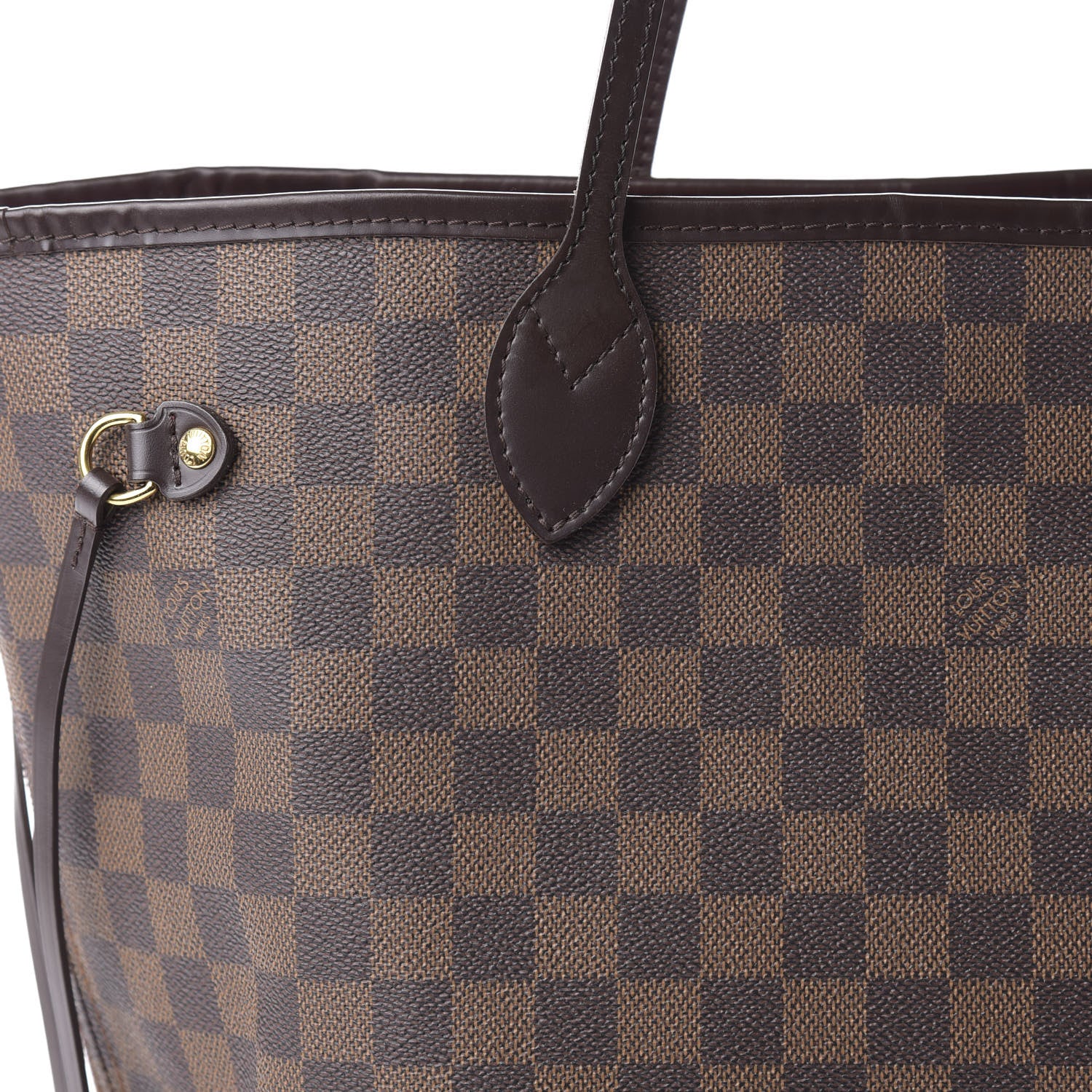 Louis Vuitton Damier Ebene Neverfull MM 10 of 10
