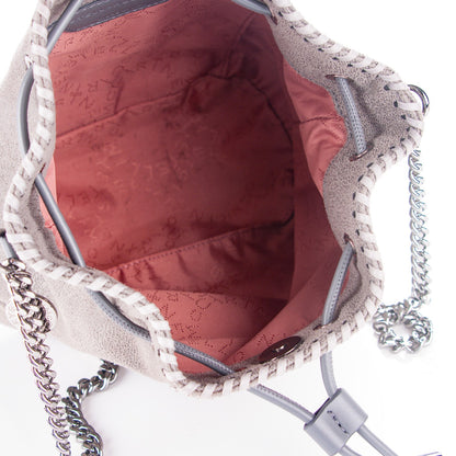 Stella McCartney Shaggy Deer Mini Bucket Falabella Bag Grey 5 of 6