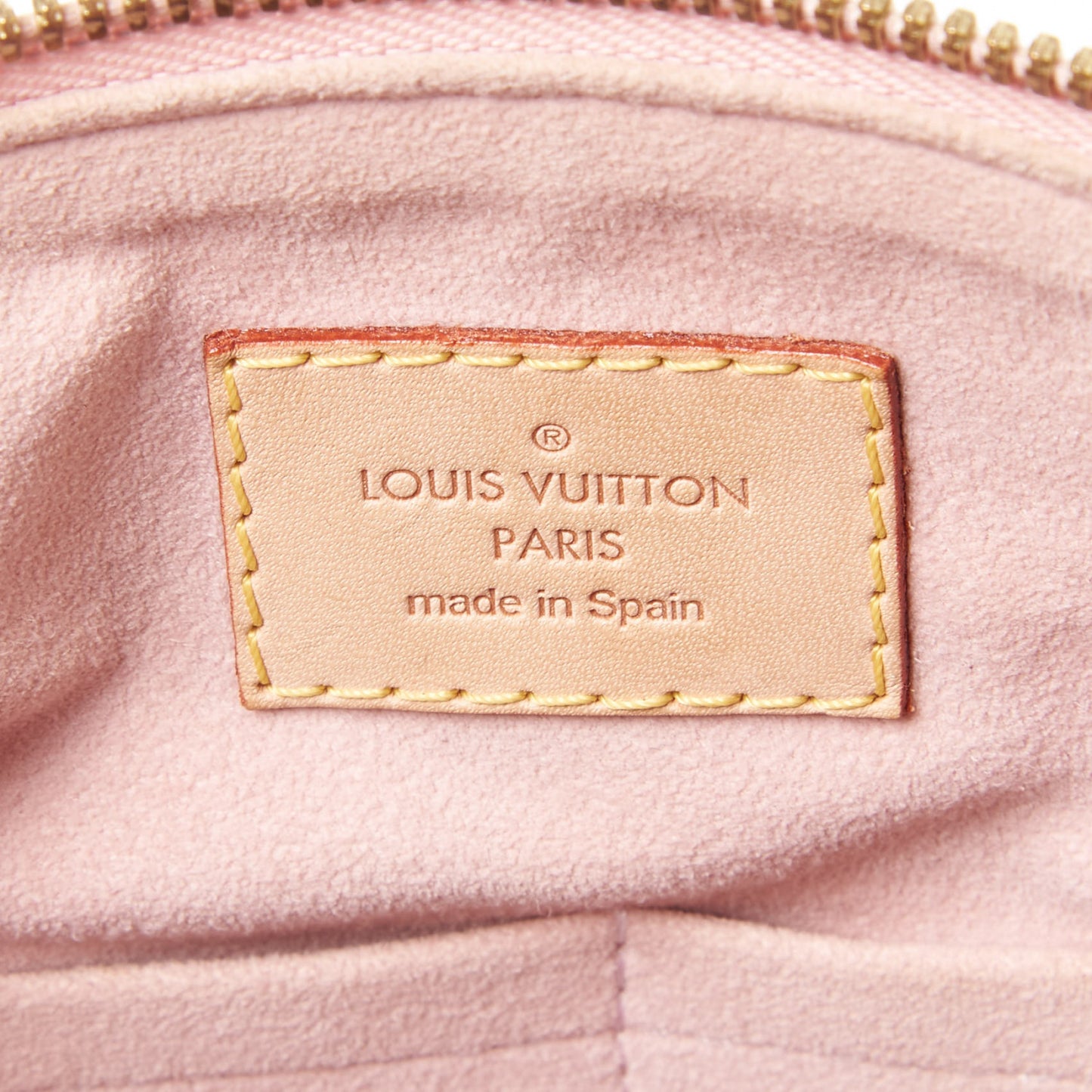 Monogram Pallas Rose Ballerine