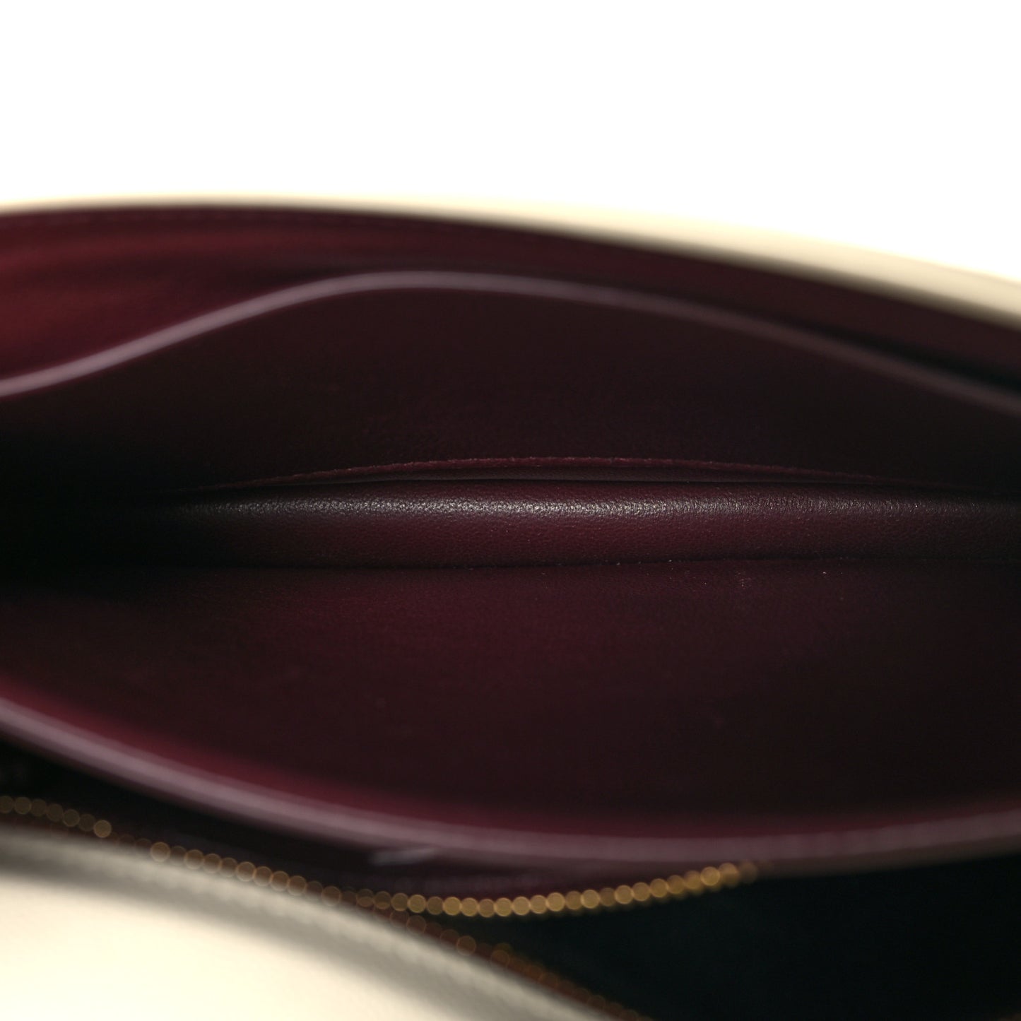 Grain De Poudre Monogram Cassandra Clasp Bag Crema Soft