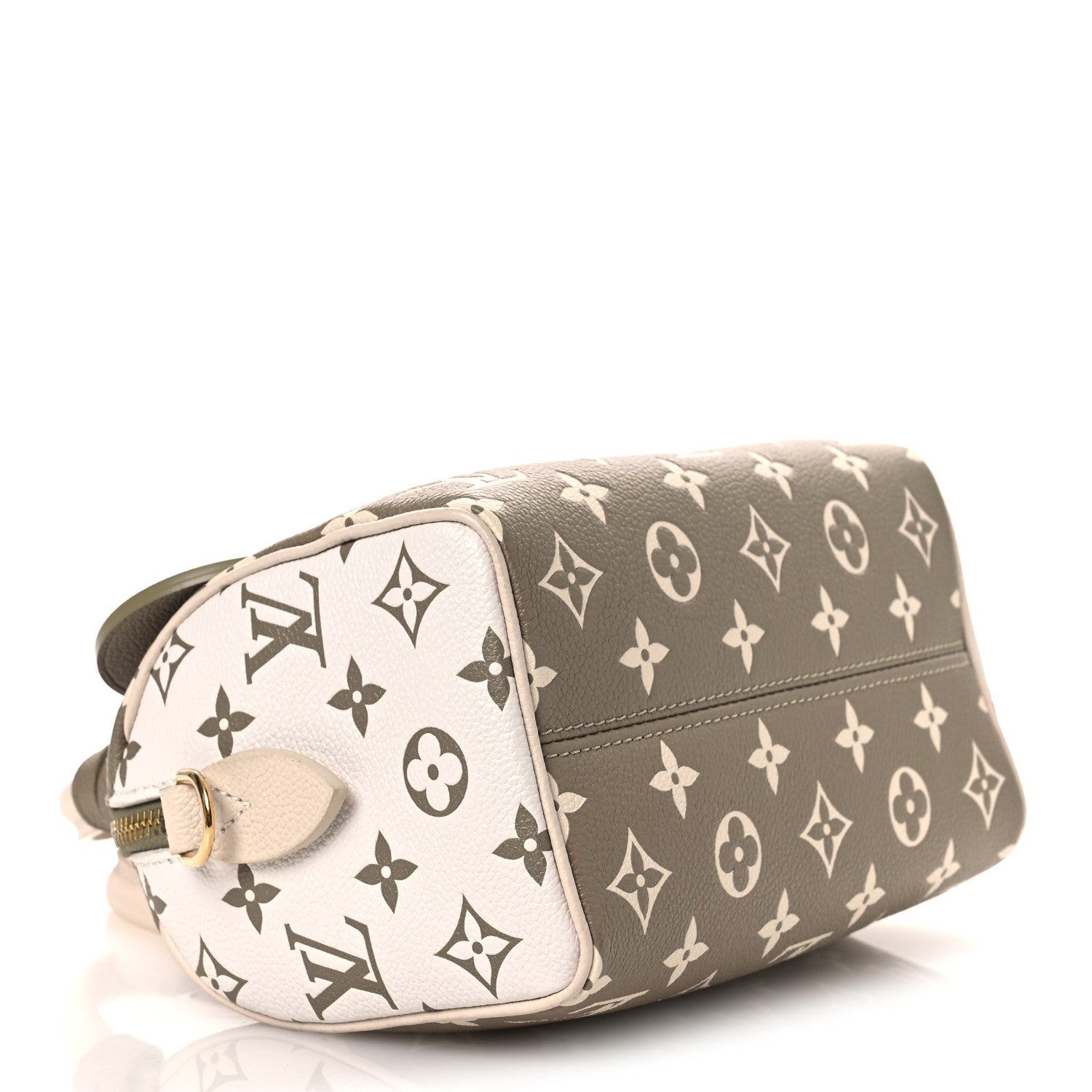 Louis Vuitton Empreinte Monogram Spring in the City Speedy Bandouliere 20 Kaki Beige Cream 5 of 12