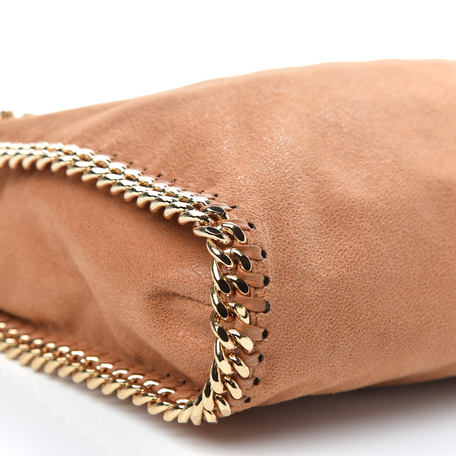 Stella McCartney Shaggy Deer Falabella Fold Over Tote Brandy 8 of 9
