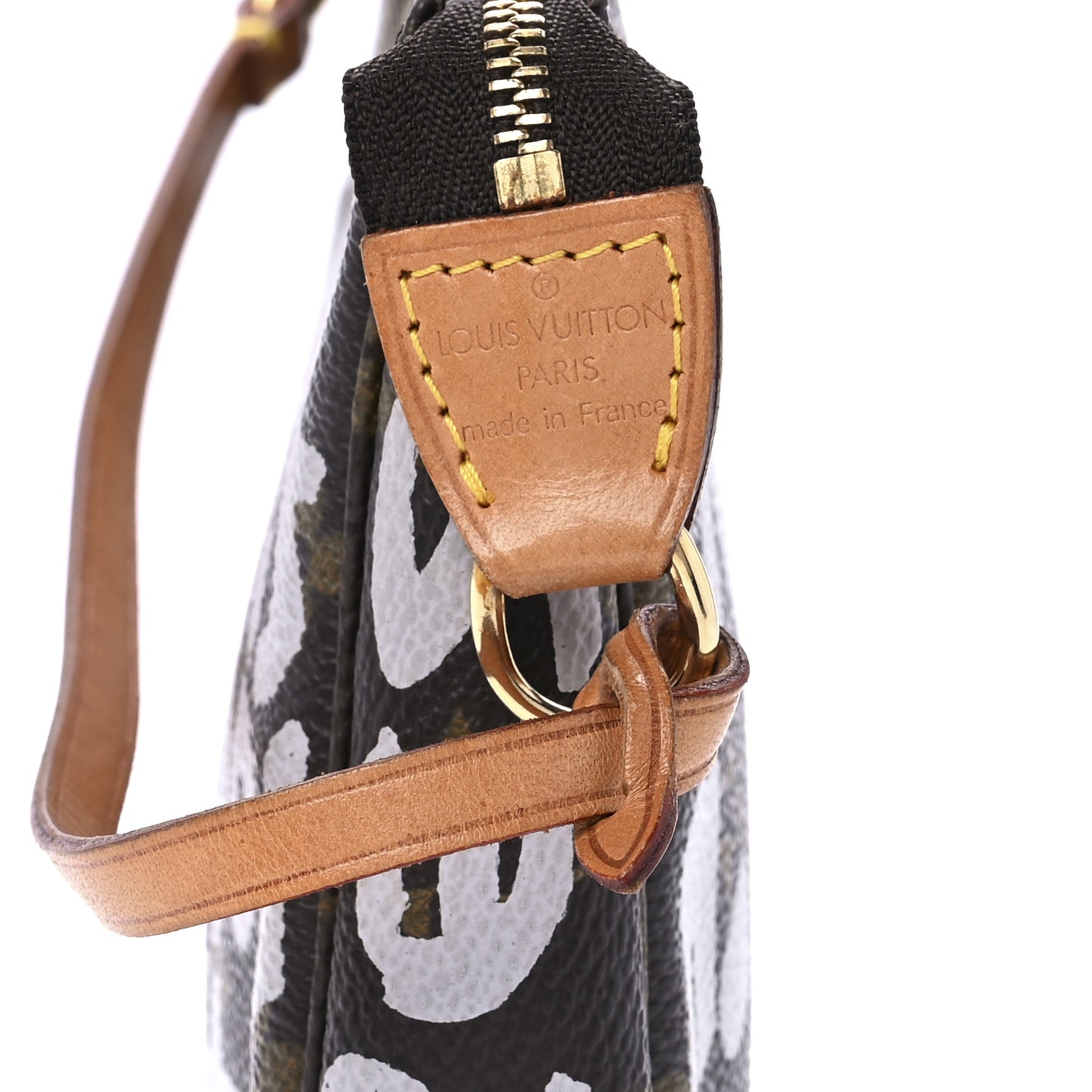 Monogram Graffiti Pochette Accessories Silver