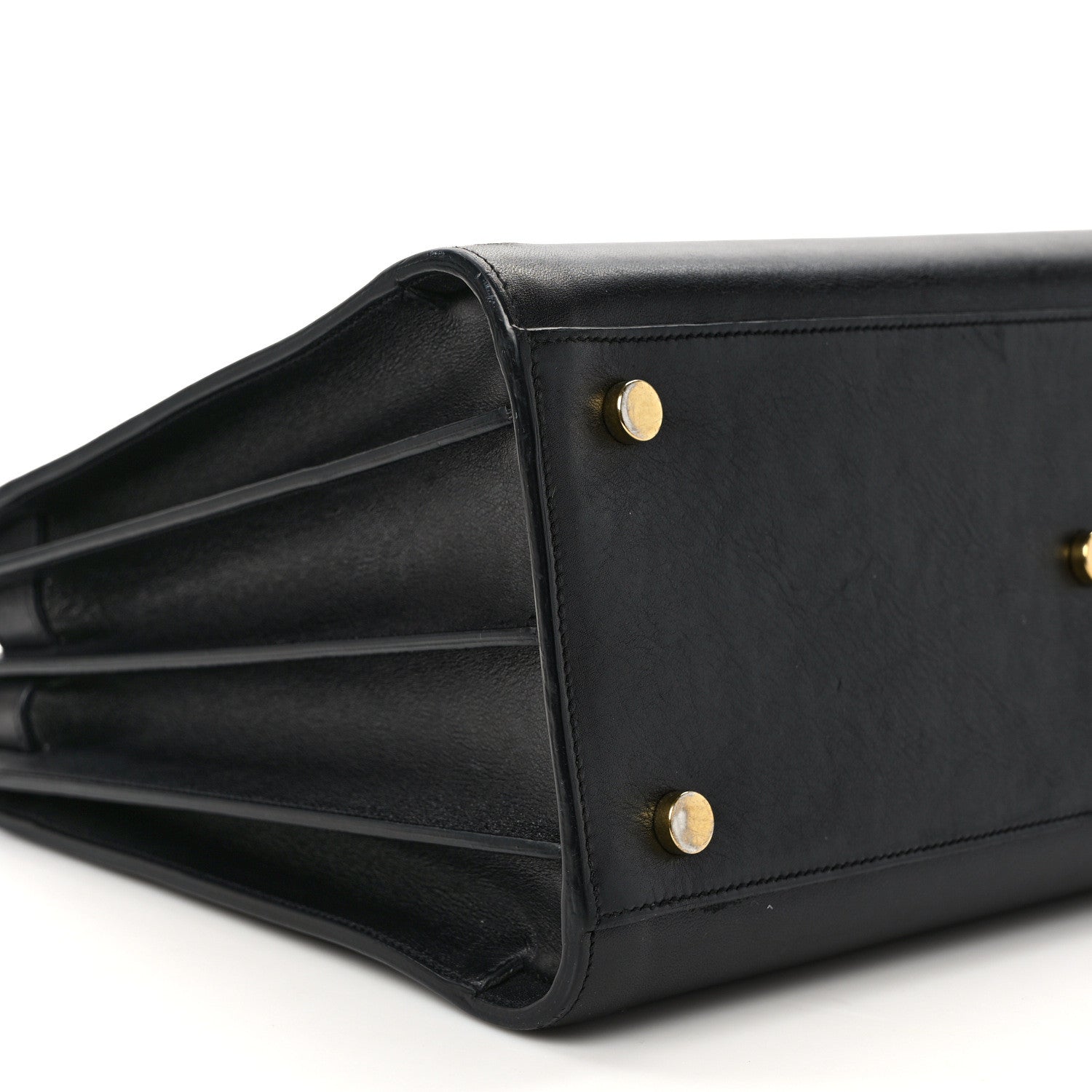 Saint Laurent Calfskin Small Sac De Jour Black 9 of 13