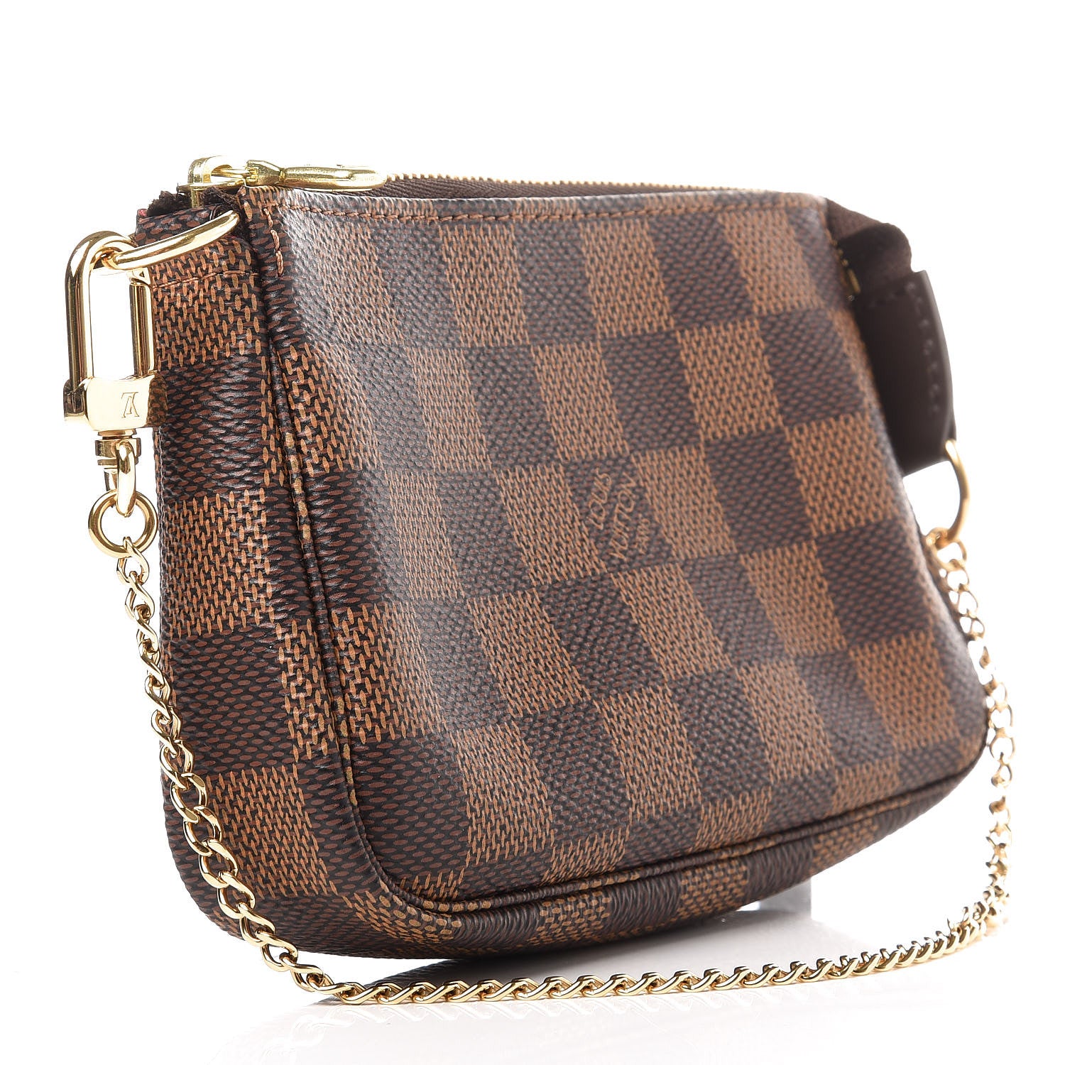 Louis Vuitton Damier Ebene Mini Pochette Accessories 3 of 9