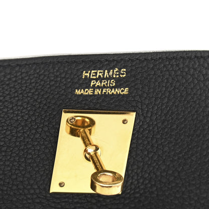 Hermes Taurillon Clemence Kelly Retourne 35 Black 5 of 13