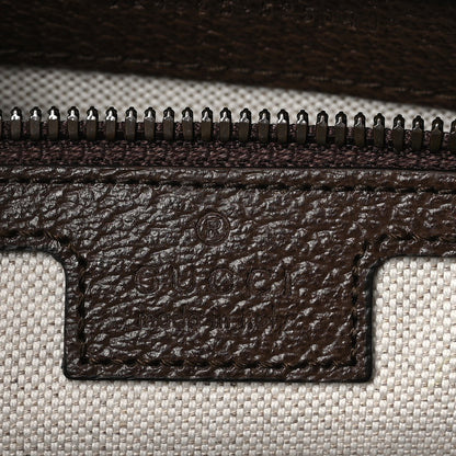 Gucci GG Supreme Monogram Textured Dollar Calfskin Web Large Ophidia Tote Bag Beige Ebony 7 of 11