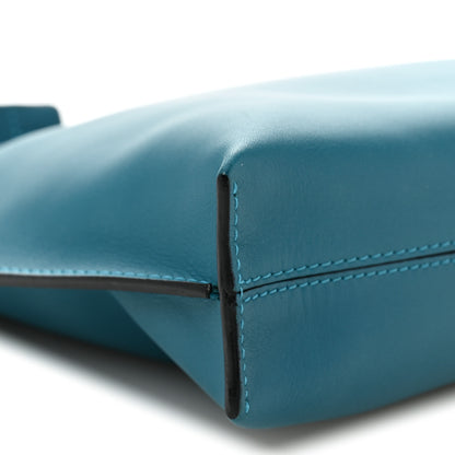 Loewe Calfskin T Pouch Lagoon Blue 9 of 10