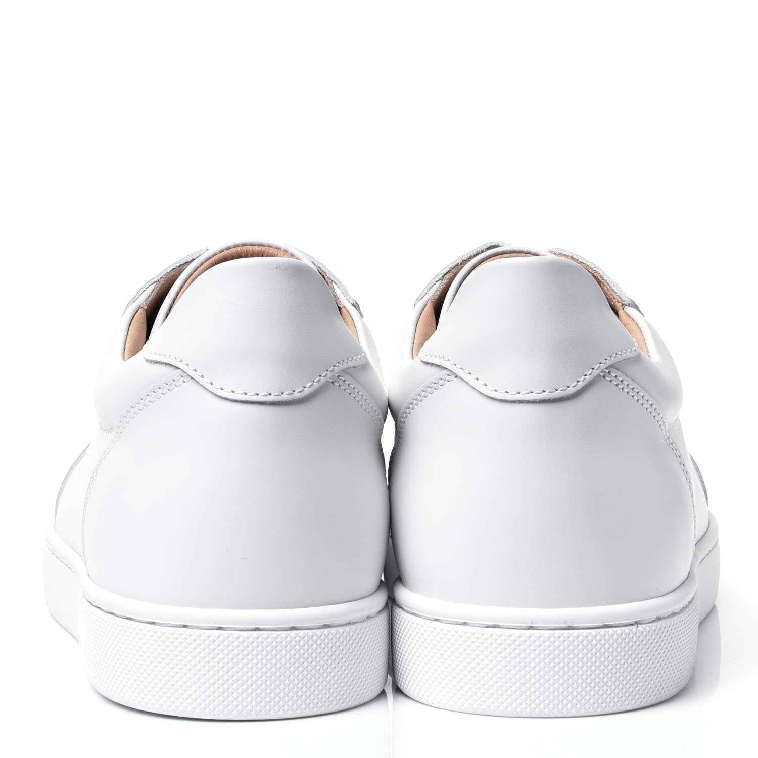 Christian Louboutin Calfskin Vieira Flat Sneakers 38 White 6 of 10