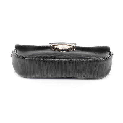 Louis Vuitton Epi Montaigne Clutch Black 3 of 11