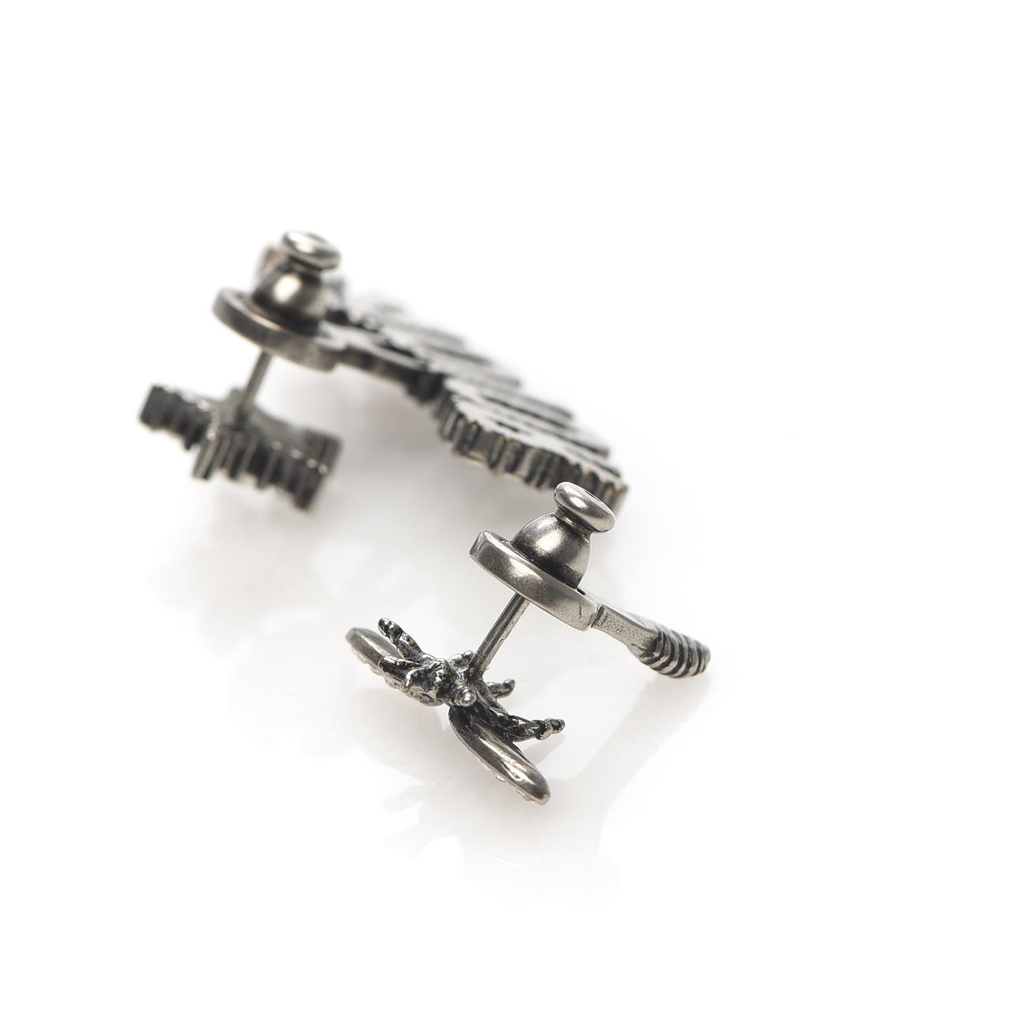 Palladium Crystal J'adior Earrings