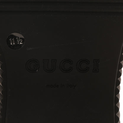 Gucci Magnum Calfskin Mens Horsebit Creeper Loafers 11.5 Black 7 of 9
