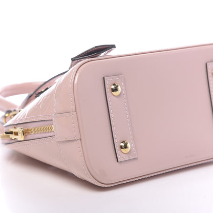 Louis Vuitton Vernis Flowers Alma BB Rose Ballerine 6 of 8