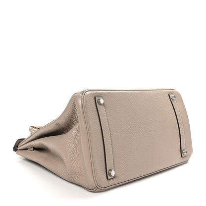 Hermes Togo BIRKIN 35 Gris Tourterelle 4 of 14