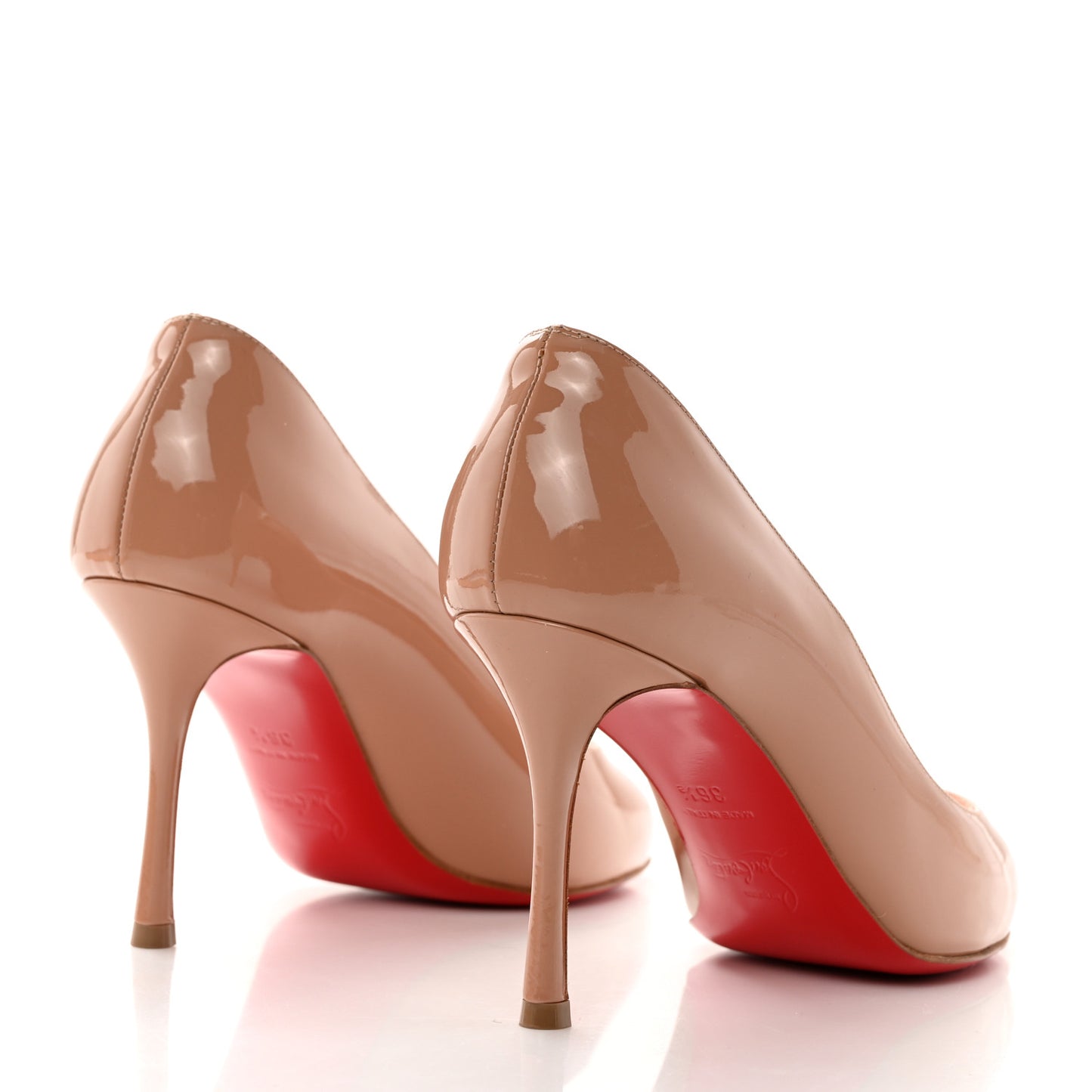 Patent Merci Allen 85 Pumps 36.5 Nude