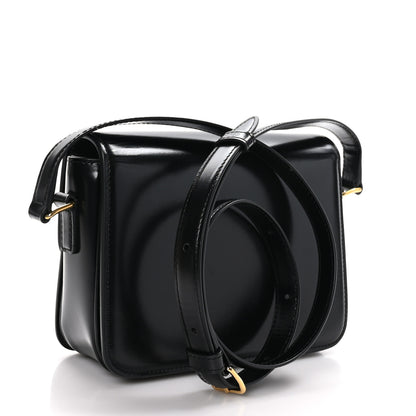 Celine Shiny Calfskin Small Triomphe Black 4 of 17