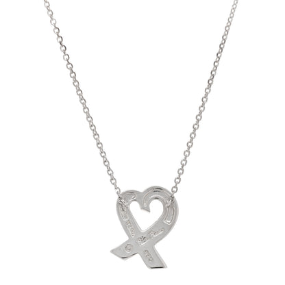 Tiffany Sterling Silver Paloma Picasso Loving Heart Pendant Necklace 4 of 4