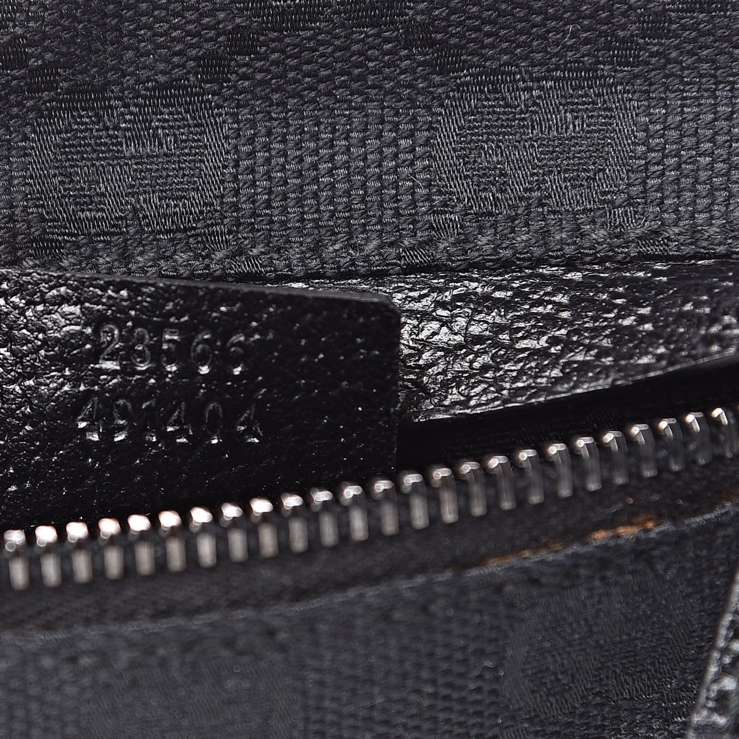 GG Monogram Double Pocket Belt Bag Black