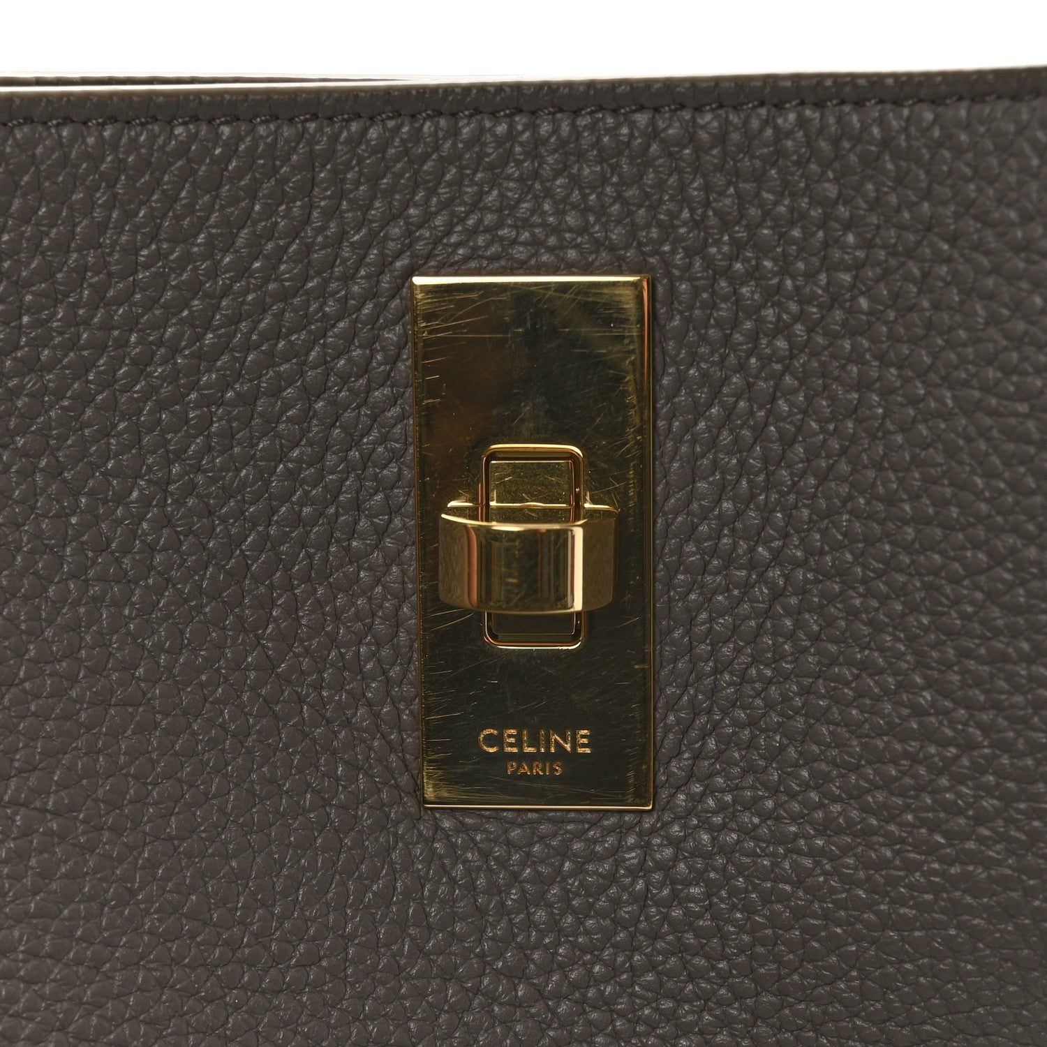 Celine Supple Grained Calfskin Bucket 16 Bag Pebble 12 of 14