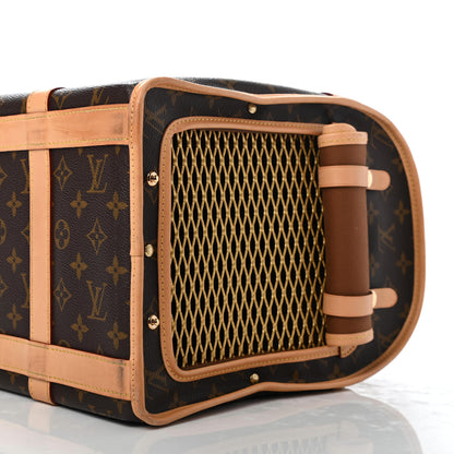 Louis Vuitton Monogram Sac Chien 40 Pet Carrier 10 of 11