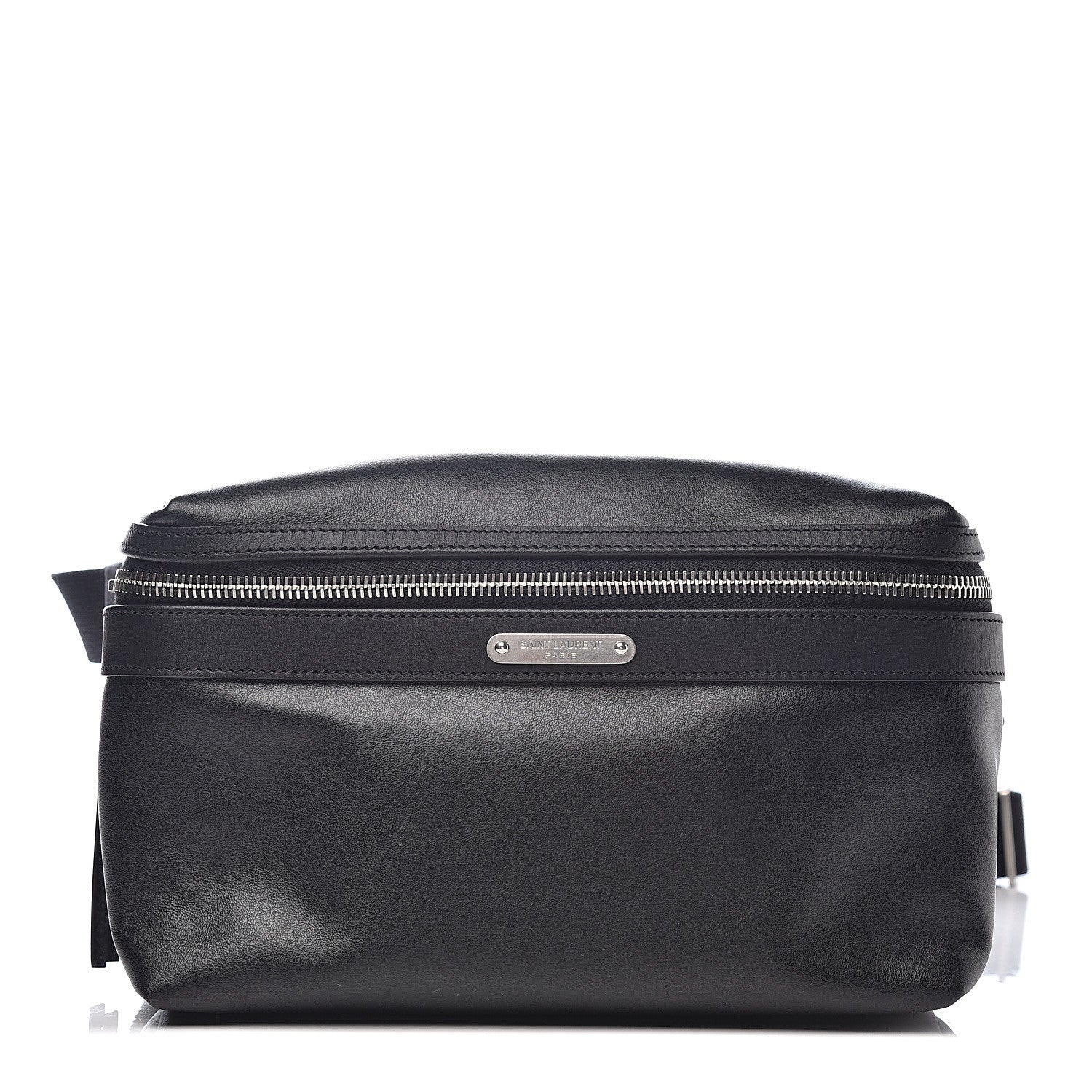 Saint Laurent Calfskin City Belt Bag Black 1 of 9