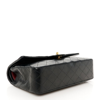 Chanel Lambskin Quilted Medium Double Flap Black 4 of 12