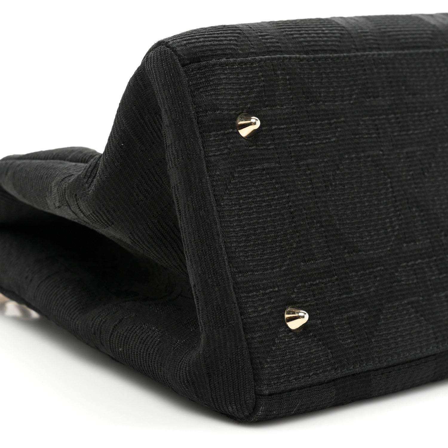 Christian Dior Canvas Cannage East West Tote Black 11 of 16