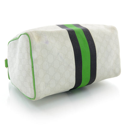 Gucci GG Plus Monogram Web Stripe Medium Joy Boston Green 4 of 10
