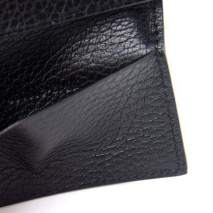Gucci Dollar Calfskin GG Supreme Monogram GG Marmont 6 Key Holder Case Black Beige Ebony 7 of 8