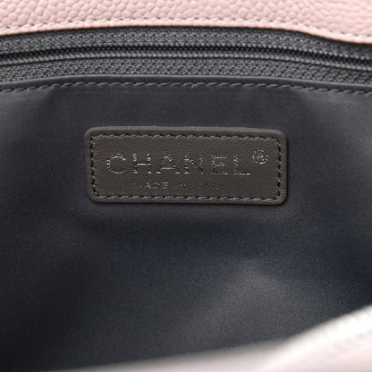Chanel Caviar Quilted Grand Shopping Tote GST Light Pink 7 of 10