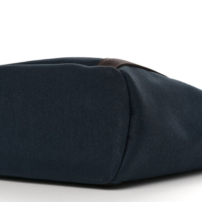 Hermes Toile Sac De Pansage Groom Bleu Navy Feu 11 of 11