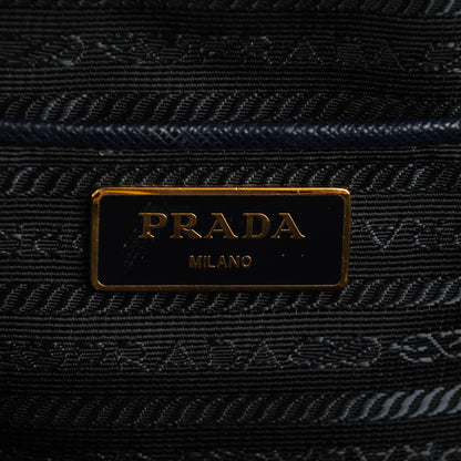 Prada Saffiano Lux Extra Large Galleria Double Zip Tote Baltico 6 of 8