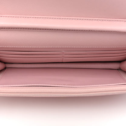 Chanel Caviar Quilted Wallet On Chain WOC Light Pink 6 of 10