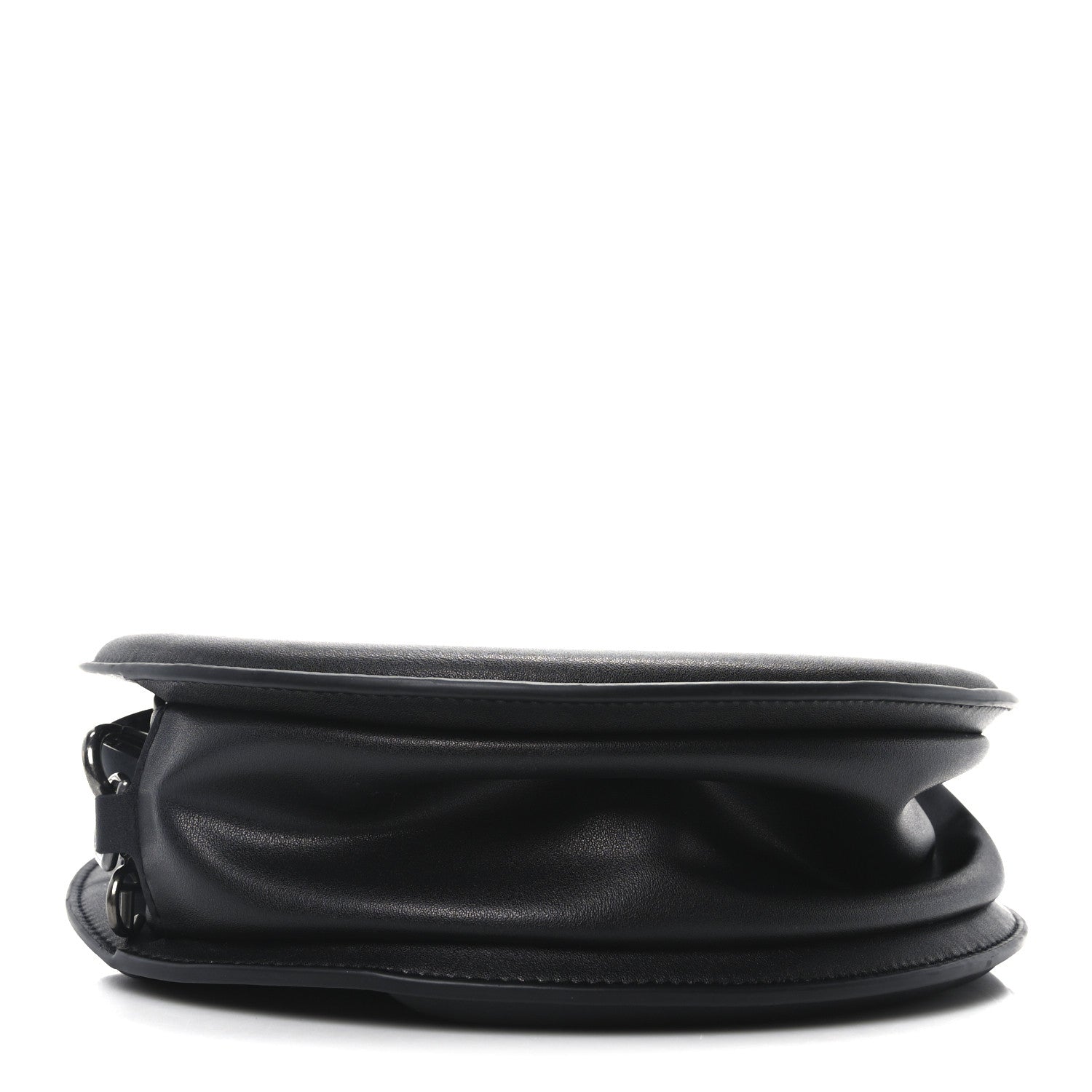 Telfar Vegan Leather Major Circle Bag Black 4 of 11