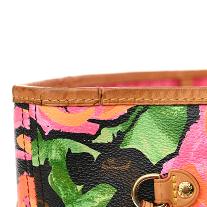 Louis Vuitton Monogram Roses Neverfull MM 19 of 21