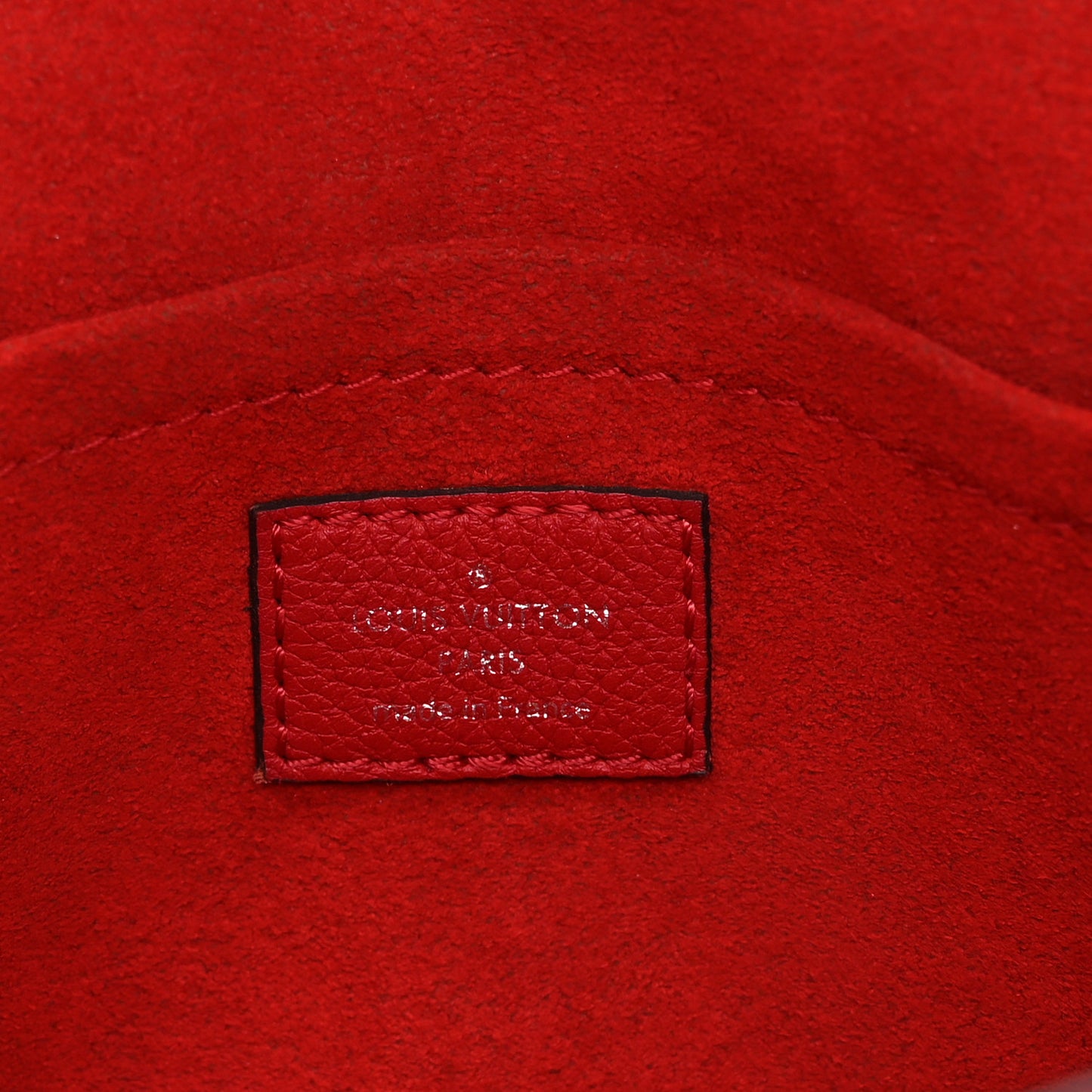 Soft Calfskin My Lockme Chain Bag BB Poppy