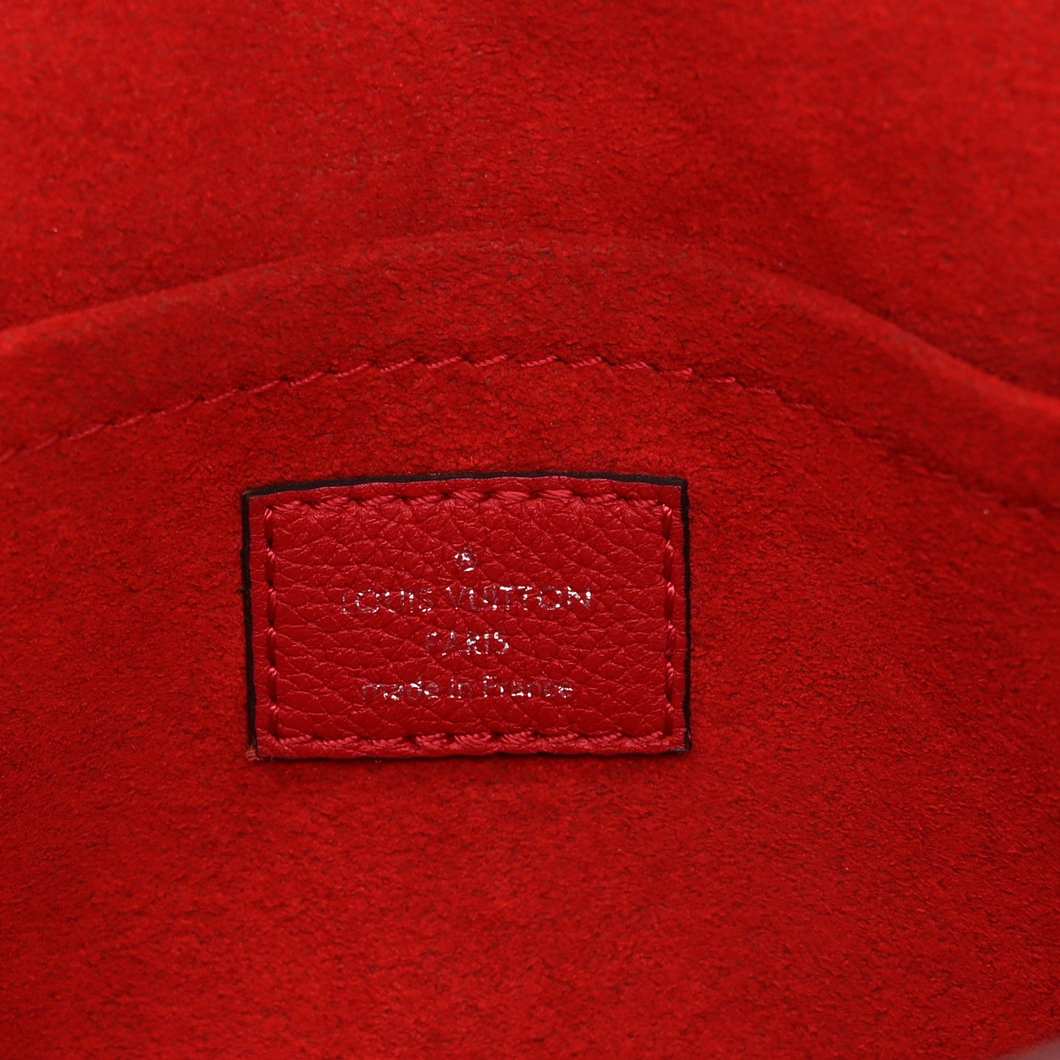 Louis Vuitton Soft Calfskin My Lockme Chain Bag BB Poppy 6 of 10