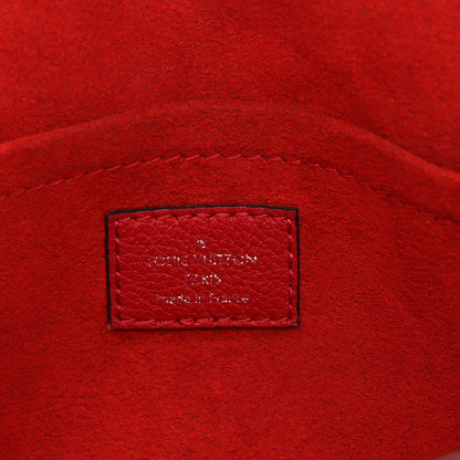 Louis Vuitton Soft Calfskin My Lockme Chain Bag BB Poppy 6 of 10