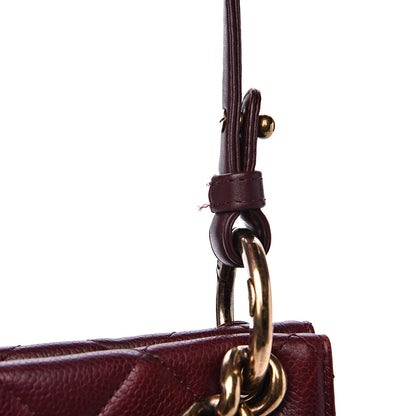 Chanel Caviar Quilted Large Retro Class Flap Burgundy 18 of 18