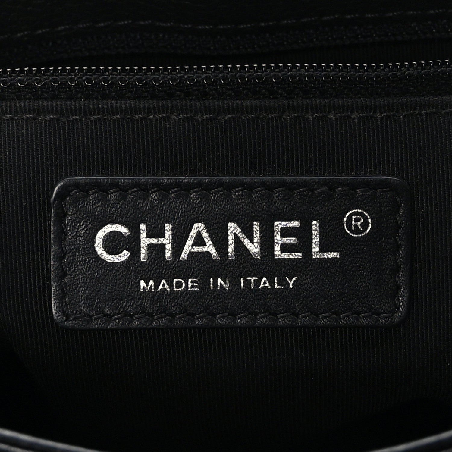 Chanel Caviar Quilted Medium Rock In Rome Single Flap Black 6 of 9