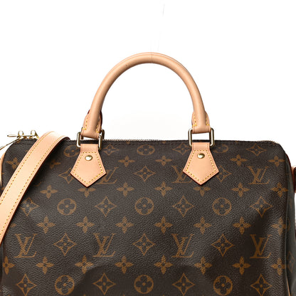 Louis Vuitton Monogram Speedy Bandouliere 30 7 of 10
