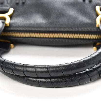 Chloe Calfskin Small Marcie Satchel Black 10 of 12